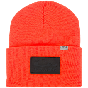 DRAKE Lost Hat High Viz Orange Work Beanie (DS9085-HVO)
