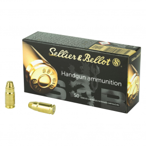 SELLIER & BELLOT 357 Sig 140Gr FMJ Handgun Ammo (SB357SIG)