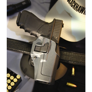 BLACKHAWK Serpa Level 2 Right Hand Sportster Holster for Glock 26,27,33 (413501BK-L)