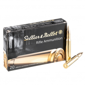 SELLIER & BELLOT 30-06 Springfield 180gr Full Metal Jacket 20/400 Rifle Ammo (SB3006A)