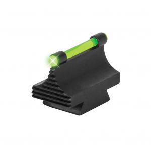 TRUGLO 3/8in Fiber Optic Green .500in Height, Metal Dovetail Sights (TG95500RG)