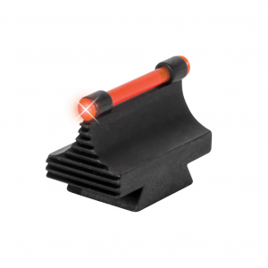 TRUGLO 3/8in Fiber Optic Red .500in Height, Metal Dovetail Sights (TG95500RR)