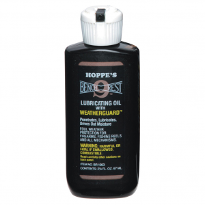 HOPPE'S Bench Rest 9 2.25 oz Squeeze Bottle Lubricating Oil with Weatherguard (BR1003)