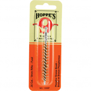 HOPPE'S .35 Caliber and 9mm Phosphor Bronze Cleaning Brush End (1309P)