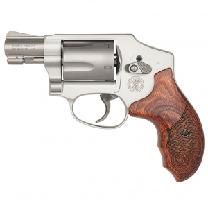 S&W 642 38 Special +P 1.9in 5rd Matte Silver Revolver with Enhanced Action (170348)