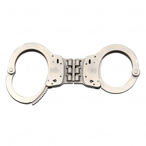 S&W 300 Nickel Hinged Handcuffs (350096)