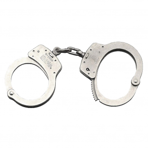S&W 100P Stainless Handcuffs with Push Pin (350135)