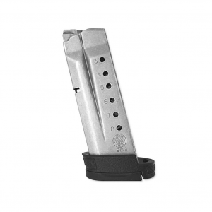 SMITH & WESSON M&P Shield 9mm 8rd Stainless Magazine with Finger Rest (19936)