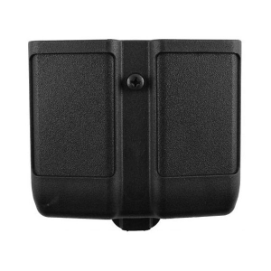 BLACKHAWK Matte Black Single Stack Double Mag Case (410510PBK)