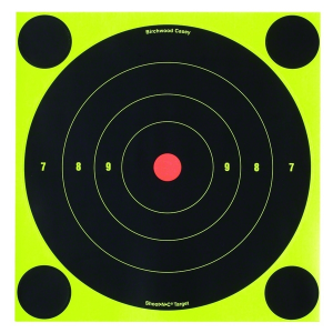BIRCHWOOD CASEY Shoot-N-C 8in Bull's-Eye Target 6-Pack (34805-6)