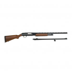 MOSSBERG 500 Combo 26in/24in 20 Gauge Wood Pump Action Shotgun (54282)