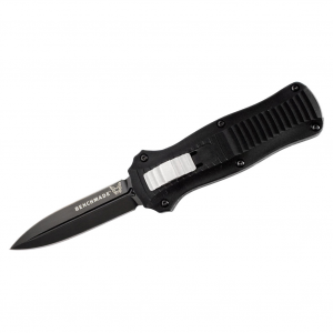 BENCHMADE Mini Infidel Black Blade Double Edge Stiletto Knife (3350BK)
