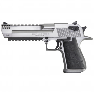MAGNUM RESEARCH Desert Eagle 50 Action Express 6in Barrel 7Rd Stainless Steel Pistol with Muzzle Brake (DE50SRMB)