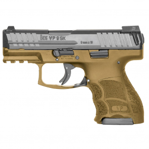 H&K VP9SK 9mm 3.39in Barrel 3x 10 Rd Mag Night Sights FDE Pistol (81000096)