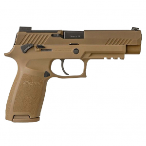 SIG SAUER P320 M17 9mm 4.7in 17rd Steel Mag Coyote PVD Pistol (320F-9-M17-MS)