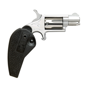 NORTH AMERICAN ARMS 22LR 1.125in 5rd Stainless Mini Revolver with Holster Grip (NAA-22LR-HG)