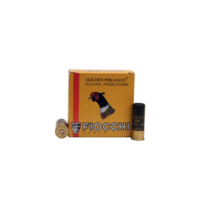 FIOCCHI Golden Pheasant 12 Gauge 2.75in #6 Ammo, 25 Round Box (12GPX6)