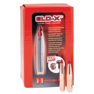 HORNADY 30 Cal 200Gr ELD-X Rifle Bullets (3076)