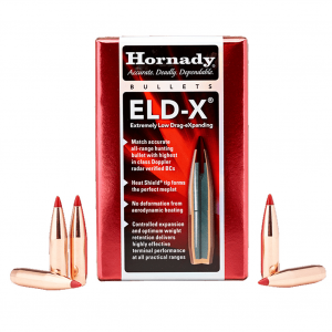 HORNADY 30 Cal 178Gr ELD-X Rifle Bullets (3074)