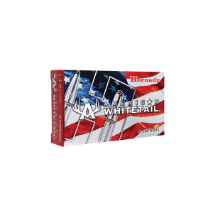 HORNADY American Whitetail 7mm Rem Mag 154Gr InterLock SP 20Rd Box Ammo (80590)