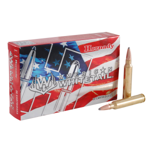 HORNADY American Whitetail 300 Win. Mag 180Gr InterLock SP 20Rd Box Ammo (82044)