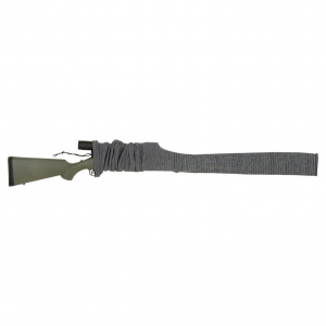 ALLEN 52in Gray Knit Gun Sock with Drawstring Closure (131)