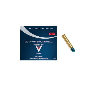 CCI Speer 22 WMR 52 Grain Shotshell Ammo, 20 Round Box (25)