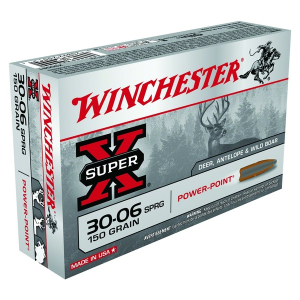 WINCHESTER Super-X .30-06 Springfield 150 Grain PP 20rd Box Rifle Ammo (X30061)