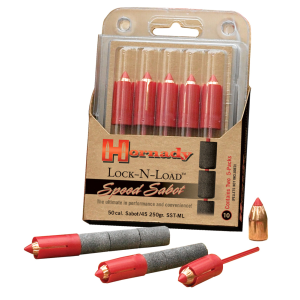 HORNADY 50 Cal Sabot with 45 Cal 250Gr Low Drag SST Muzzleloading Bullets (67270)