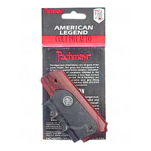 Pachmayr American Legend Wood/Rubber Colt 1911 423 Grips (423)