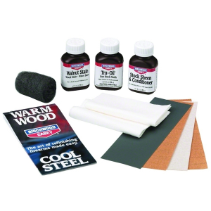 Birchwood Casey Tru-Oil Maintenance Kit Stock Finish Clam Pack 23801
