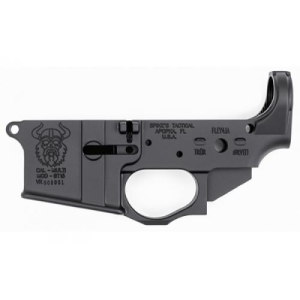 SPIKE'S TACTICAL STLS031 Viking, Stripped Lower, Semi-automatic, 223 Rem/556NATO, Black, Non-Color (STLS031)