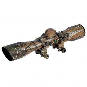 TRUGLO 4x32 Camo Crossbow Scope with Rings (TG8504C3)