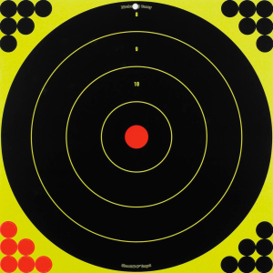 BIRCHWOOD CASEY Shoot-N-C 17.75in Bulls-Eye 5-Pack Self Adhesive Targets (34185)