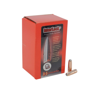 HORNADY InterLock .30 Cal 180Gr RN Rifle Bullets (3075)