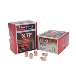 HORNADY .45 Caliber 250Gr XTP Pistol Bullets (45200)