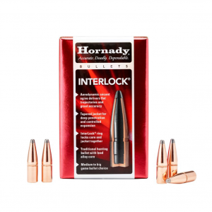 HORNADY InterLock 7.62mm 123Gr SP Rifle Bullets (3140)
