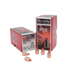 HORNADY .45 Caliber 200Gr FTX Pistol Bullets (45215)