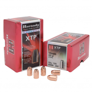 HORNADY XTP 10mm 200gr 100/Box Handgun Bullets (40060)