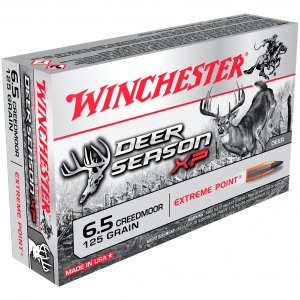 WINCHESTER 6.5mm Creedmoor 125Gr Extreme Point 20rd Box Bullets (X65DS)