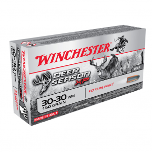 WINCHESTER Deer Season XP .30-30 Win 150Gr Extreme Point 20rd Box Rifle Ammo (X3030DS)
