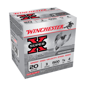 Winchester Ammo WINCHESTER AMMO Super-X 20Ga 3in Xpert Shotgun Shells (WEX2034) - $17.44 at GritrSports
