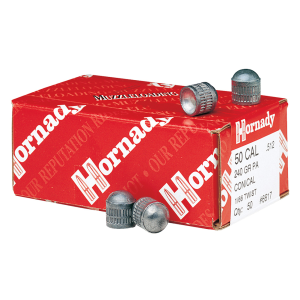 HORNADY 50 Cal 240 gr PA Conical Muzzleloading Bullets (6617)