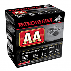 WINCHESTER AA 12Ga 7/8oz 2.75in #7.5 Lead Shot 25rd Box Shotshells (AANL127)