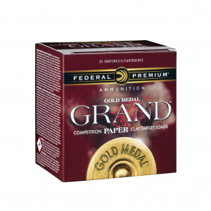FEDERAL Gold Medal Grand Paper 12Ga 2.75in 1-1/8oz #7.5 Shot 25rd Box Shotshells (GMT11775)