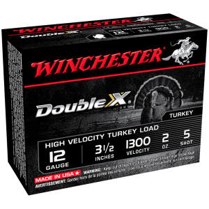 Winchester Ammo WINCHESTER Double X 12Ga 3.5in #5 2oz 10rd Box Bullets (STH12355) - $36.02 at GritrSports