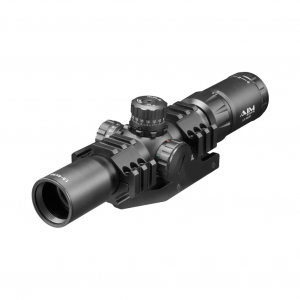 AIM SPORTS Recon 1.5-4x30 Tri Illuminated 3/4 Circle Reticle CQB Riflescope (JTHR1)