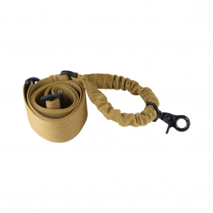 AIM SPORTS One Point Tan Bungee Rifle Sling (AOPST)