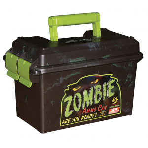 MTM CASE-GARD 50 Caliber Black/Zombie Green Ammo Can (AC50Z)