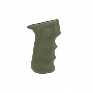 HOGUE AK-47/AK-74 OD Green Rubber Grip with Finger Grooves (74001)